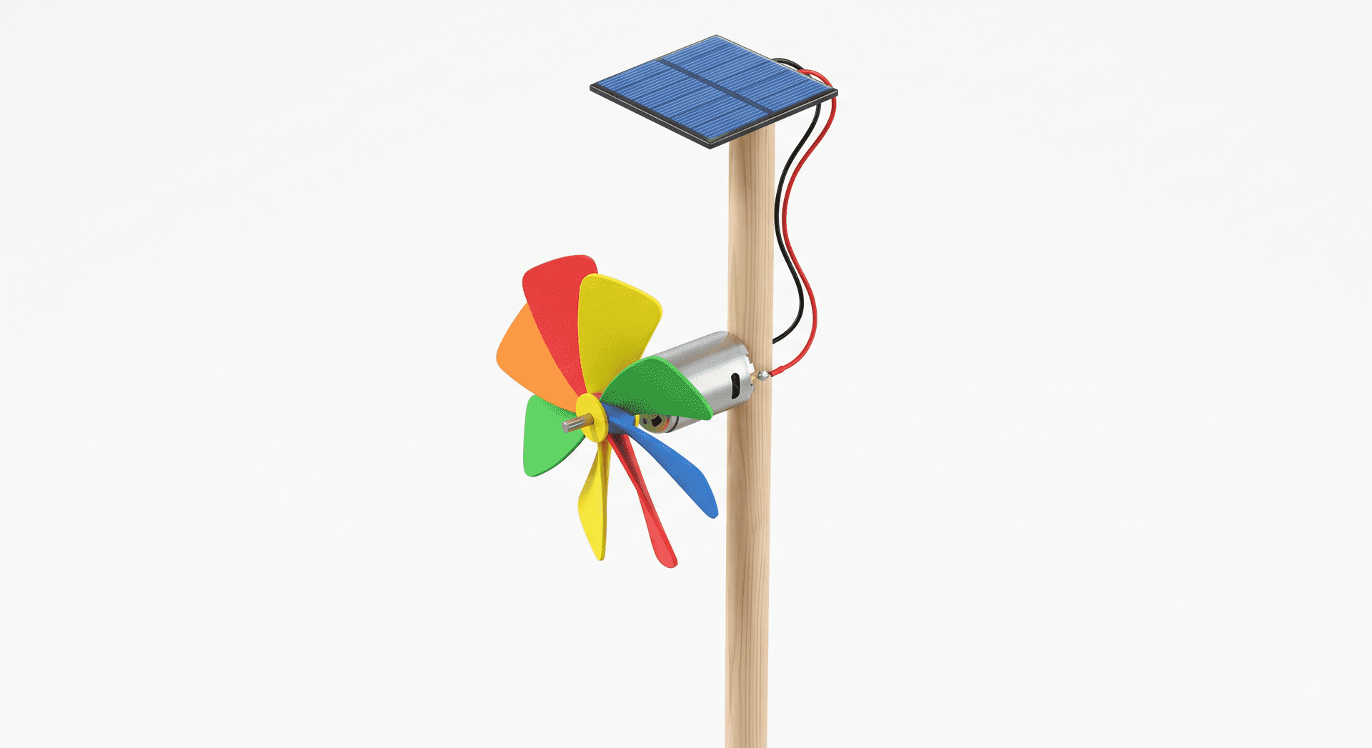 Solar Spinner Garden Toy