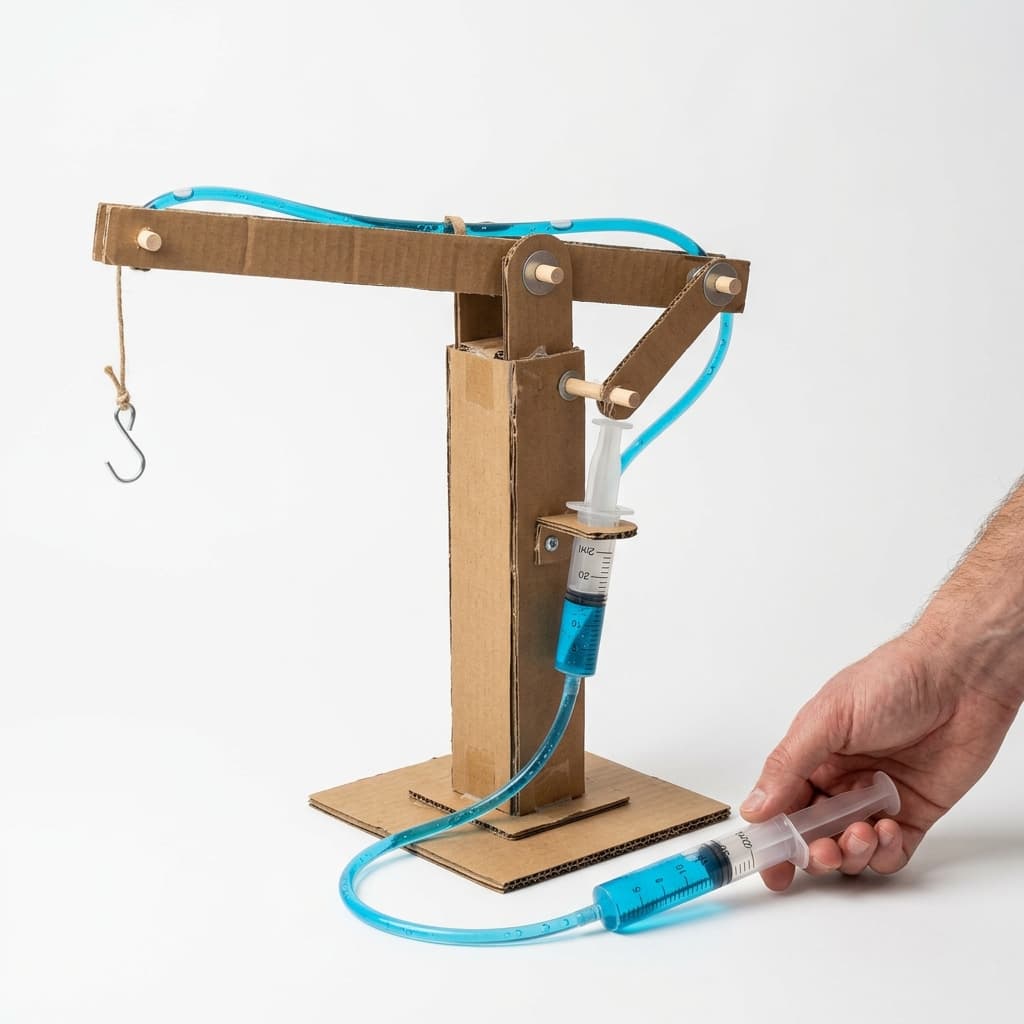 Cardboard Servo Crane