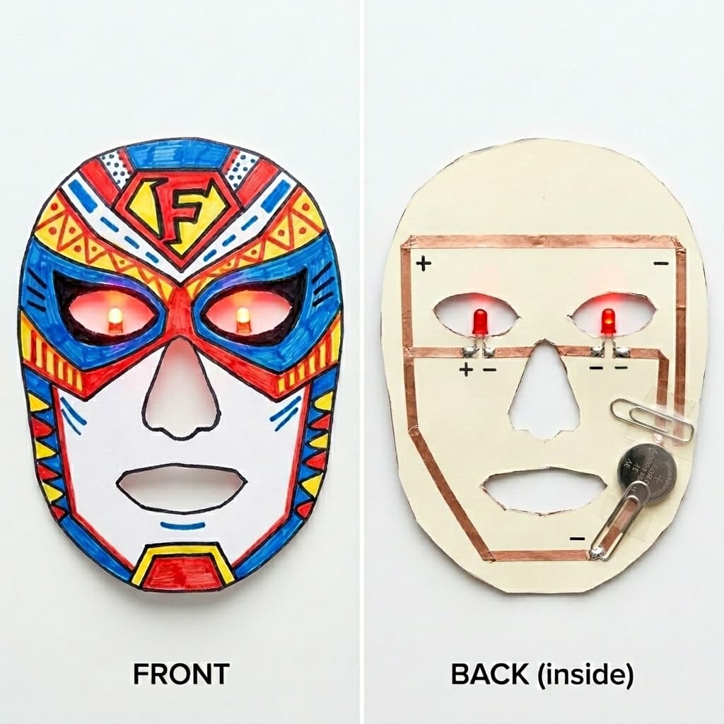 LED Lantern & Character Mask