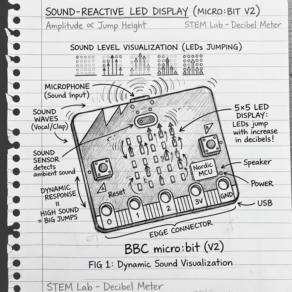 Micro:bit Sound Visualizer