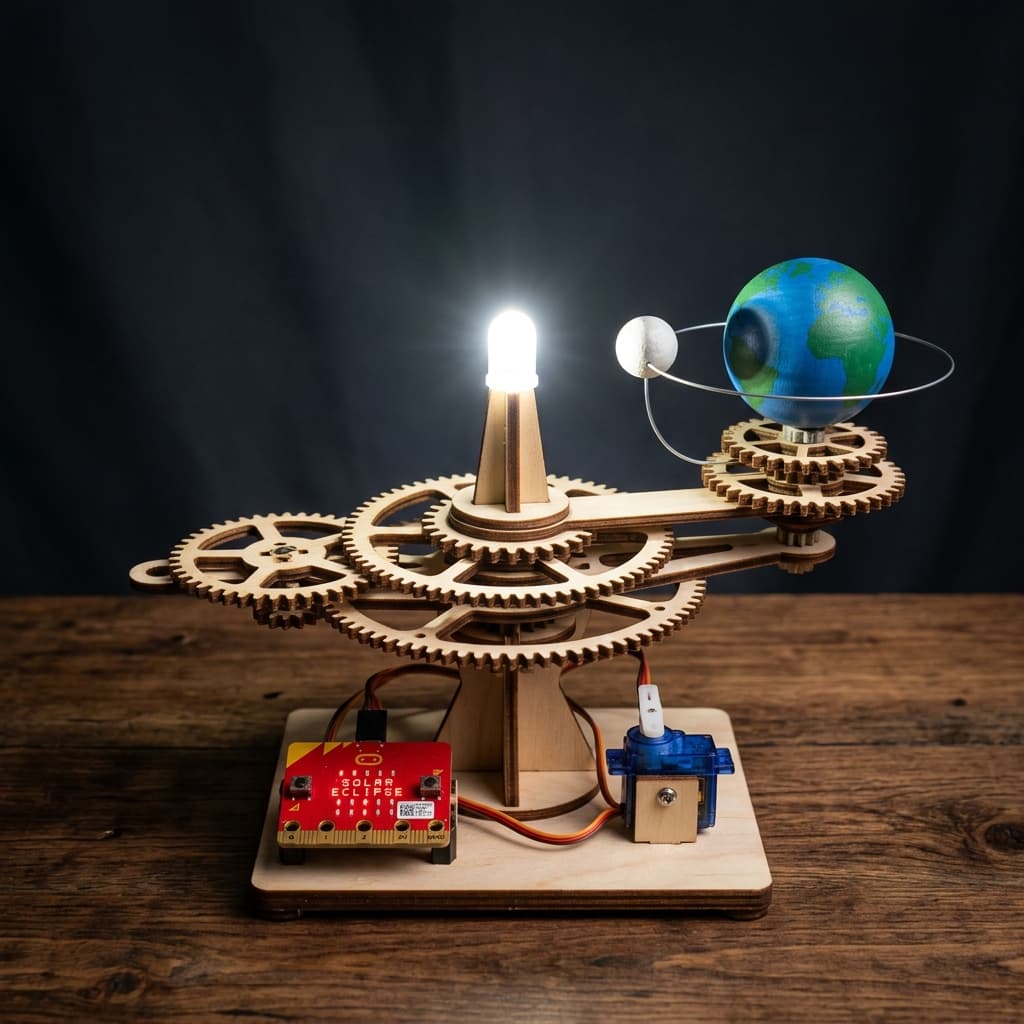 Motorized Orbit & Eclipse Simulator