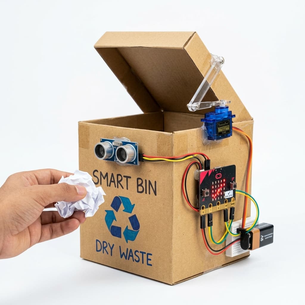 Smart Sorting Trash Bin