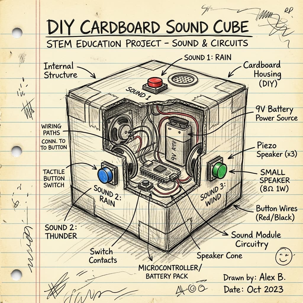 Interactive Sound Story Cube